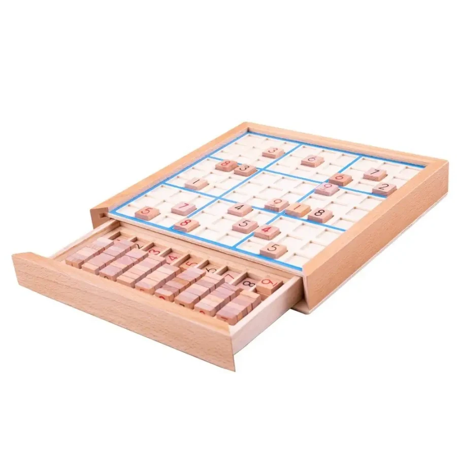 Drewniana gra Sudoku / Bigjigs Toys