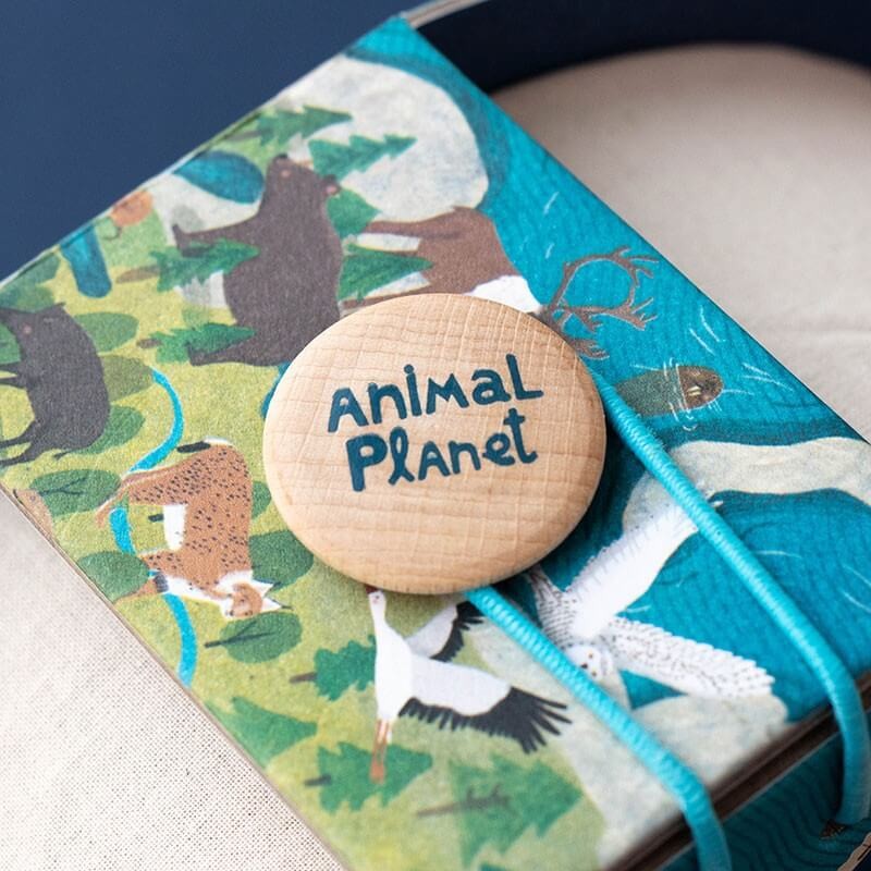 Puzzle z grą obserwacyjną Animal Planet / Londji