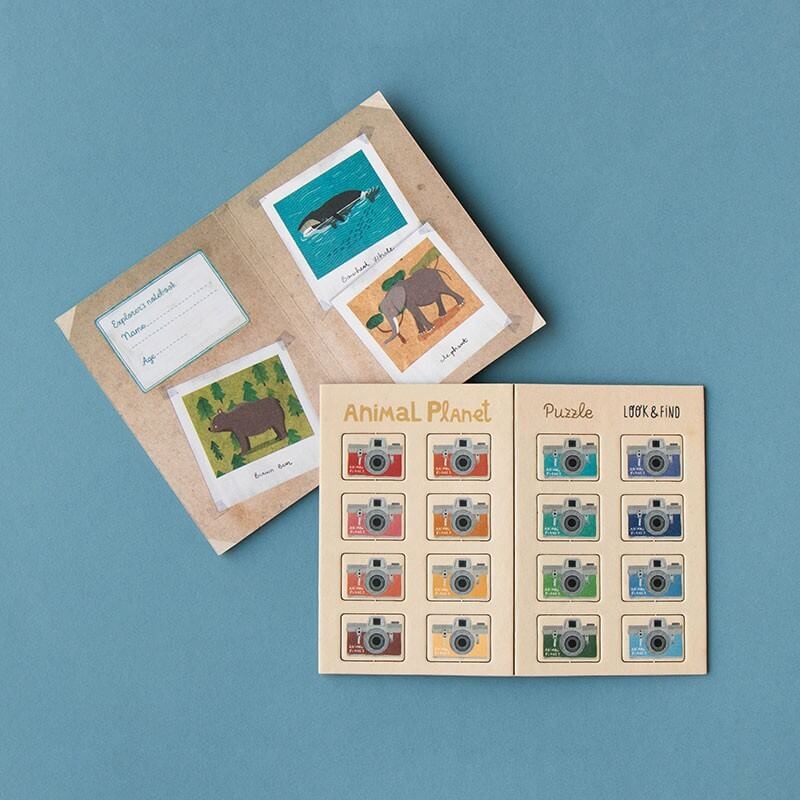 Puzzle z grą obserwacyjną Animal Planet / Londji