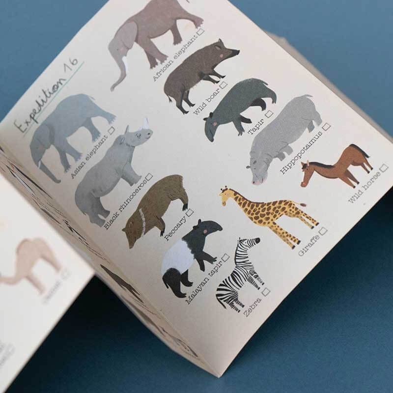 Puzzle z grą obserwacyjną Animal Planet / Londji