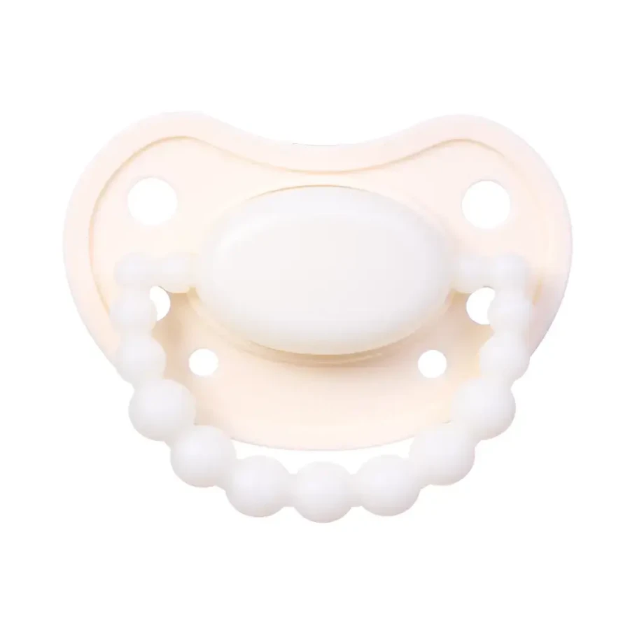 Smoczek pozycjonujący - American Cream Glow / LUU Kids