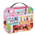 Puzzle w walizce Akademia tańca 100 elementów 6+ / Janod J02616