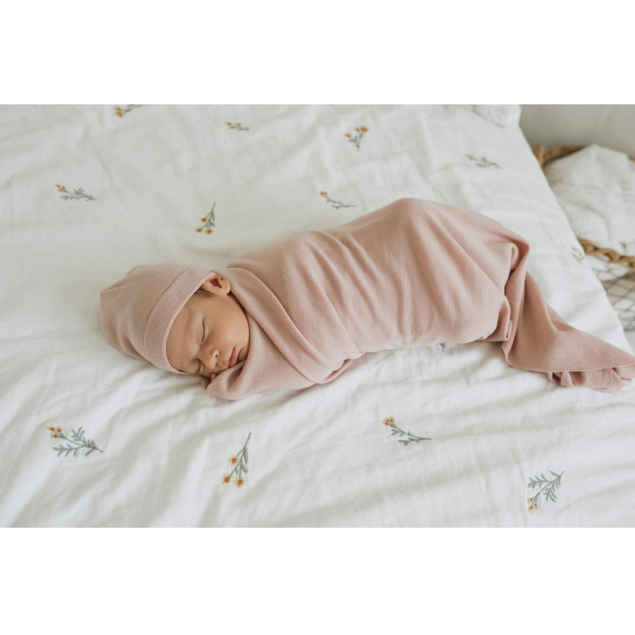 Zestaw merino Cozy - delikatny róż / Yarnami