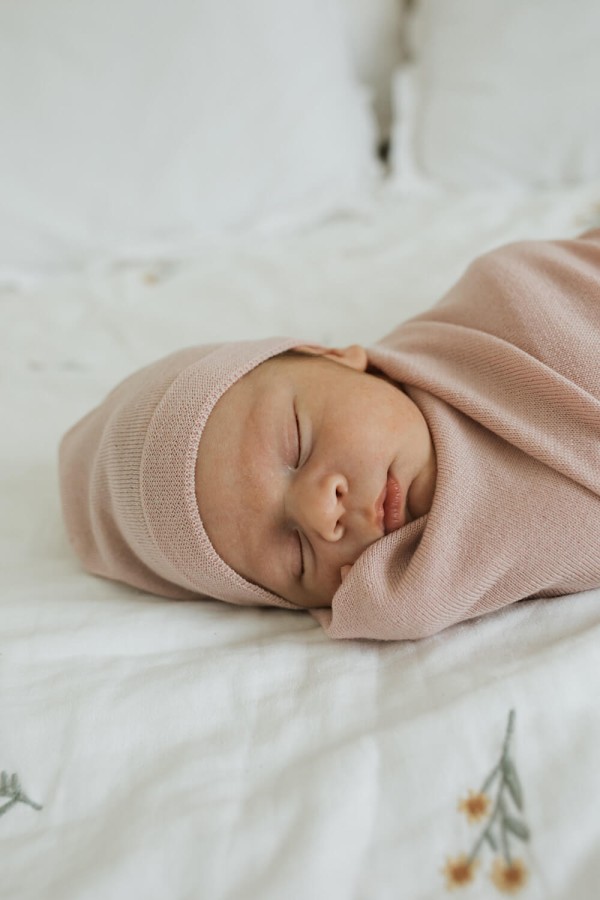 Zestaw merino Cozy - delikatny róż / Yarnami