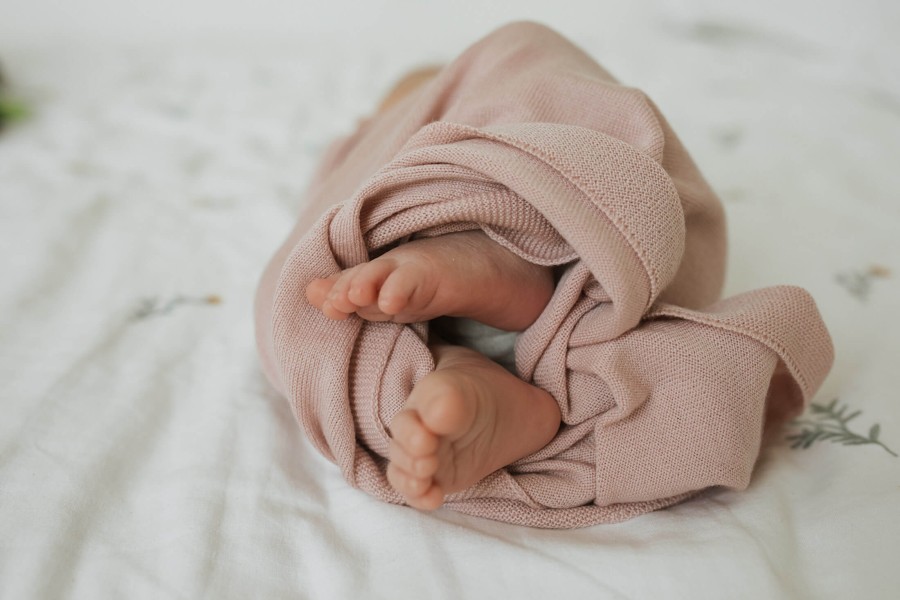 Zestaw merino Cozy - delikatny róż / Yarnami