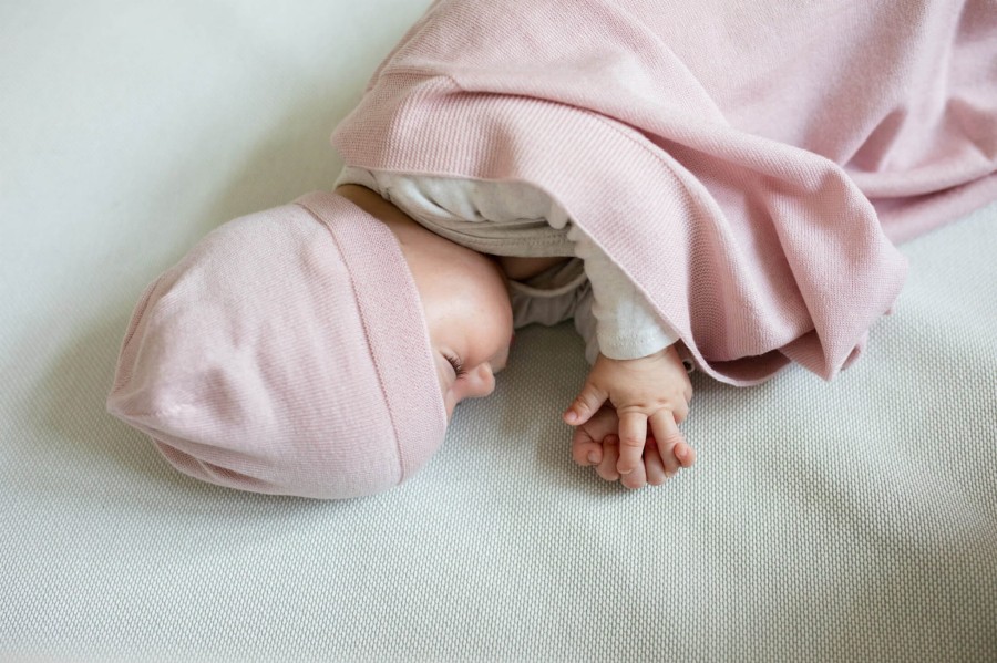 Zestaw merino Cozy - delikatny róż / Yarnami