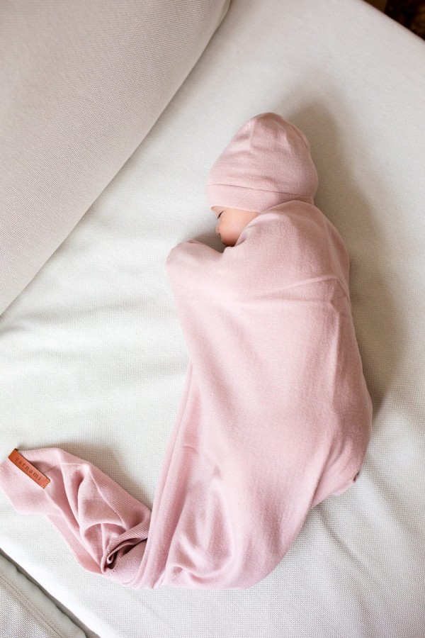 Zestaw merino Cozy - delikatny róż / Yarnami