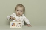 Drewniana zabawka pop-up Little Farm FSC / Little Dutch
