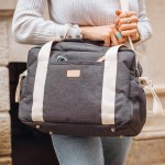 Torba dla mamy Paris Dark heather grey / Beaba