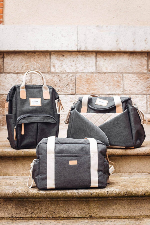 Torba dla mamy Paris Dark heather grey / Beaba