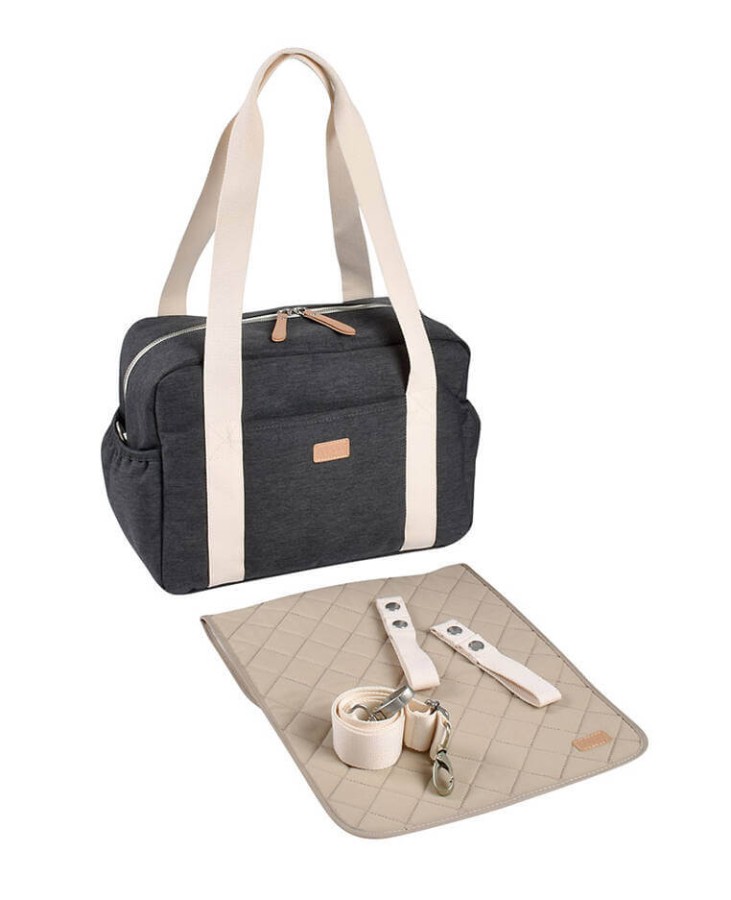 Torba dla mamy Paris Dark heather grey / Beaba