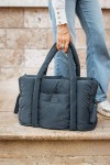 Torba dla mamy Puffy Paris Dark heather grey / Beaba
