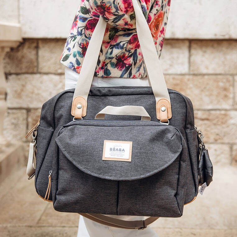 Torba dla mamy Geneva II Dark heather grey / Beaba