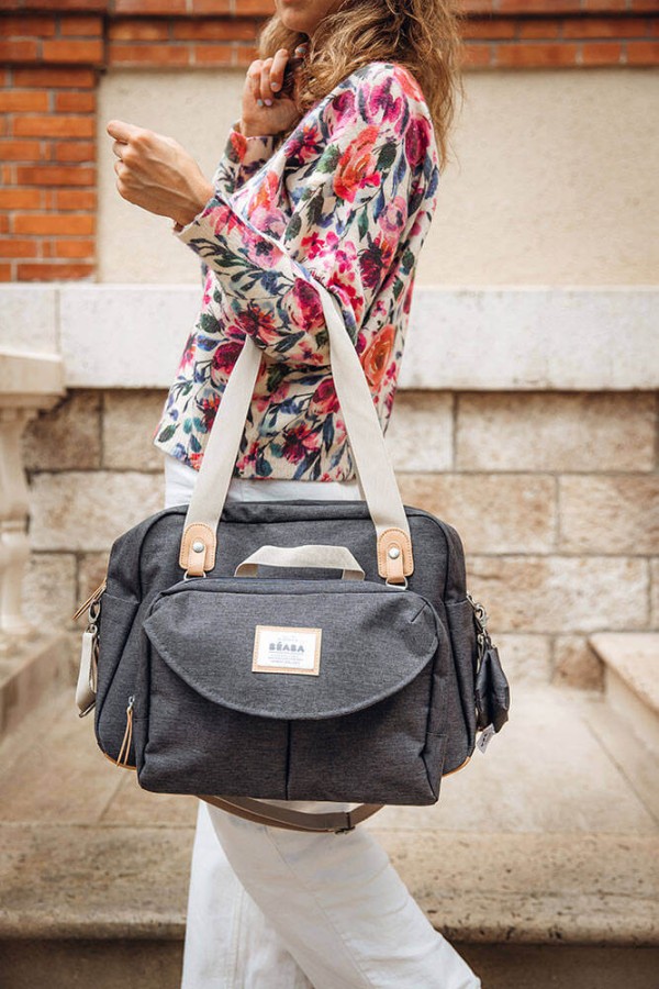 Torba dla mamy Geneva II Dark heather grey / Beaba