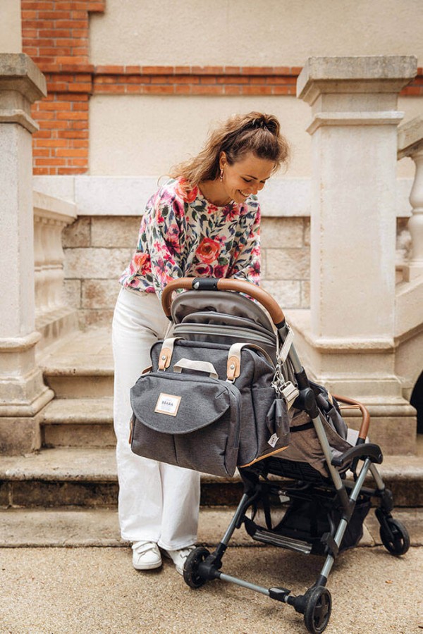 Torba dla mamy Geneva II Dark heather grey / Beaba