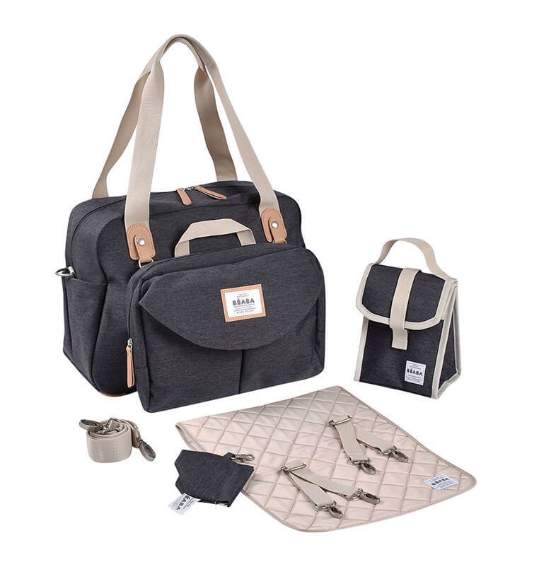 Torba dla mamy Geneva II Dark heather grey / Beaba
