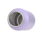 Bidon ze stali nierdzewnej z ustnikiem i uchwytem Little Gang, 500 ml - Heart lilac / Lassig