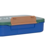 Lunchbox Bento z przegródkami Little Gang - Rainbow green / Lassig