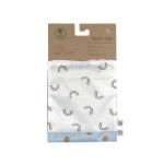 Zestaw torebek na przekąski Happy Rascals - Smile sky blue / Lassig