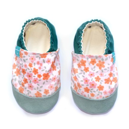 Kapcie do domu, żłobka, przedszkola - FALL FLOWERS / TITOT