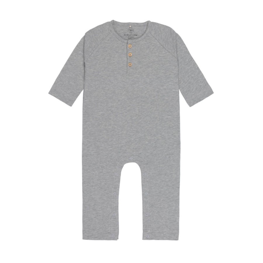 Kombinezon dziecięcy GOTS - heather grey melange / Lassig
