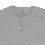 Kombinezon dziecięcy GOTS - heather grey melange / Lassig