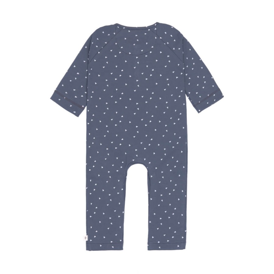 Kombinezon dziecięcy GOTS - triangle blue / Lassig