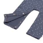 Kombinezon dziecięcy GOTS - triangle blue / Lassig