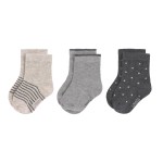 Skarpetki dziecięce GOTS - Grey / Lassig