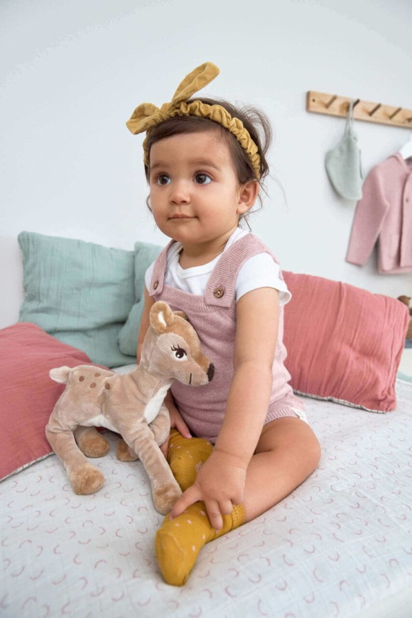 Skarpetki dziecięce GOTS - Rosewood / Lassig