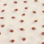 Muślinowy otulacz-kocyk z biobawełny 85x85cm - Little Forest powder pink, 3 szt. / Lassig