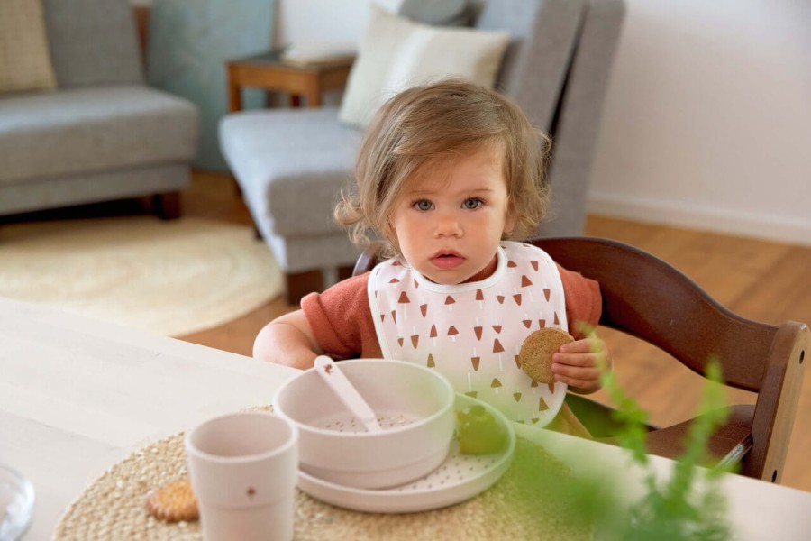 Materiałowe śliniaki Little Forest, 5 szt. - Rabbit / Lassig