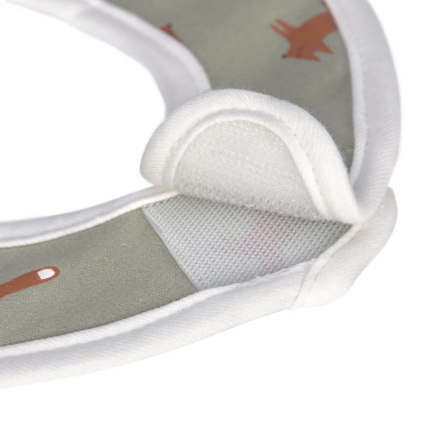 Materiałowe śliniaki Little Forest, 5 szt. - Fox / Lassig