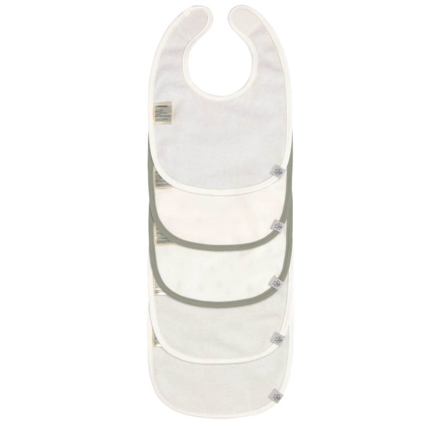 Materiałowe śliniaki Little Forest, 5 szt. - Fox / Lassig