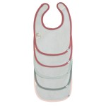 Materiałowe śliniaki Garden Explorer, 5 szt. - Snail / Lassig