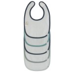 Materiałowe śliniaki Garden Explorer, 5 szt. - Tractor / Lassig