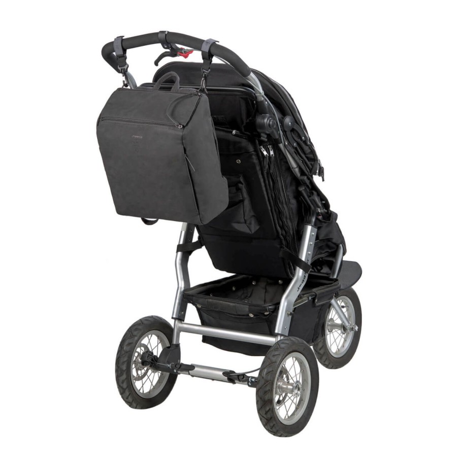 Plecak z funkcją przewijaka - anthracite / Lassig