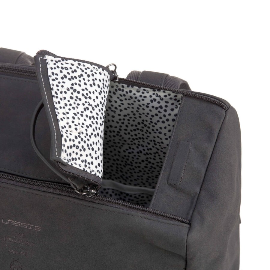 Plecak z funkcją przewijaka - anthracite / Lassig