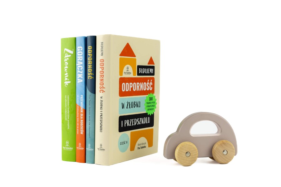 Książka “Budujemy odporność w żłobku i przedszkolu” / Pan Tabletka