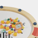 Drewniana gra zręcznościowa Nakarm kurę, 3+ / TOPBRIGHT