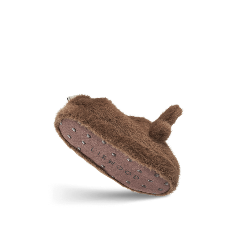 Pluszowe kapcie Aviaja Reindeer - pecan / Liewood