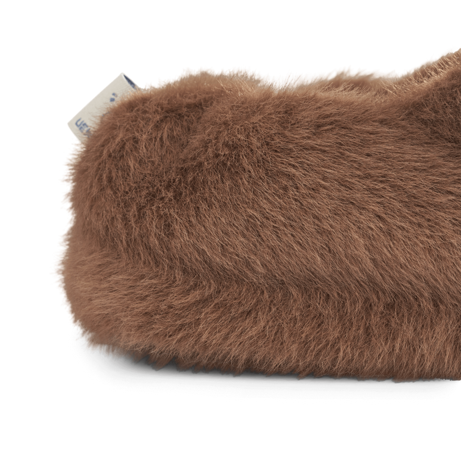 Pluszowe kapcie Aviaja Reindeer - pecan / Liewood