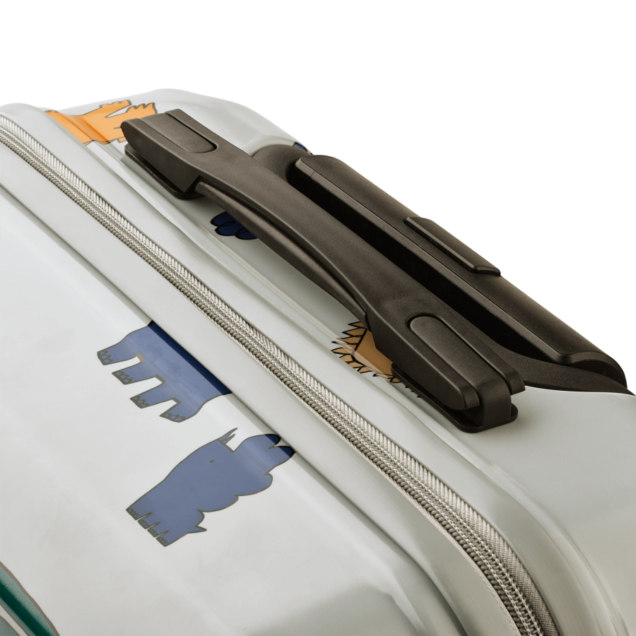 Walizka dziecięca Hollie - dinosaurs, mist / Liewood