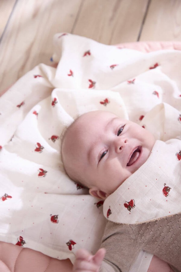 Śliniak, bandana - Lucky + Amber Brown / Filibabba