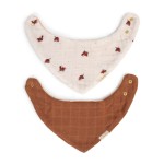 Śliniak, bandana - Lucky + Amber Brown / Filibabba
