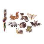 Przeplatanka zestaw do nauki szycia Forest friends / Filibabba