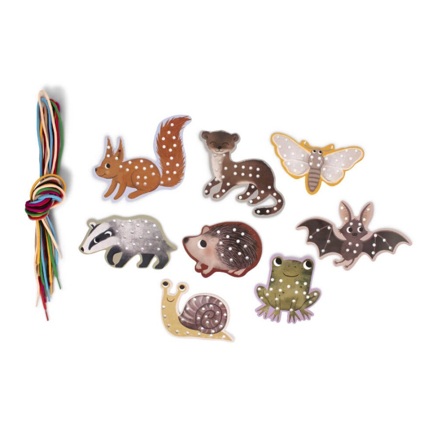 Przeplatanka zestaw do nauki szycia Forest friends / Filibabba