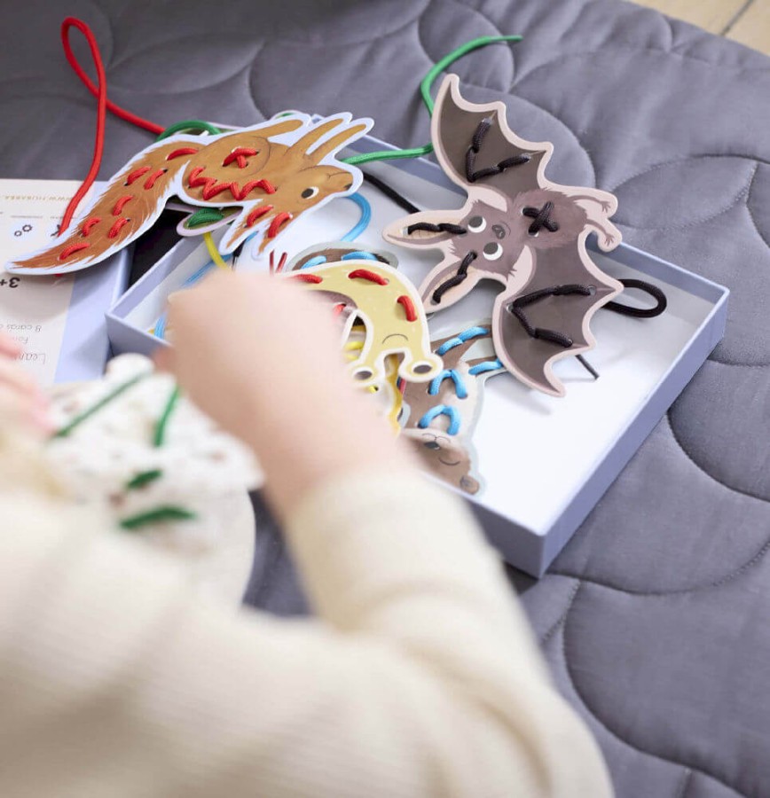 Przeplatanka zestaw do nauki szycia Forest friends / Filibabba