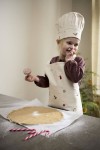 Fartuch haftowany i czapka GOTS Wonderful Winter / Filibabba