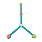 Balance & build set – kombinacyjna ścieżka sensoryczna / B.Toys